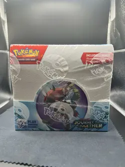 PokemonTCG:Journey Together ENHANCED FactorySealed Booster Box+Topper 1stprint - Image 1