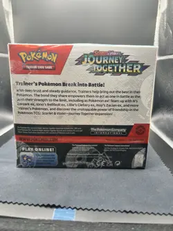 PokemonTCG:Journey Together ENHANCED FactorySealed Booster Box+Topper 1stprint - Image 2
