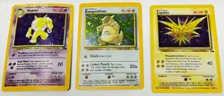 Lot of 10 Vintage Wizards of the Coast Holographic Pokemon TCG Trading Cards - Image 2