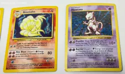 Lot of 10 Vintage Wizards of the Coast Holographic Pokemon TCG Trading Cards - Image 4
