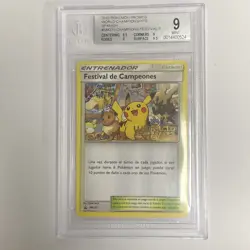 2019 Pokemon Promo Spanish Worlds Championships Champions Festival BGS 9 - Image 1