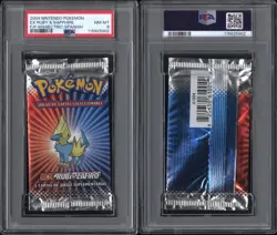 POKEMON EX RUBY & SAPPHIRE GRADED BOOSTER PACK SPANISH - MANECTRIC ART - PSA 8 - Image 3