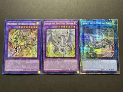 Albion The Sanctifire Dragon + Spirit With Eyes Of Blue + Mysterion | YuGiOh! - Image 1