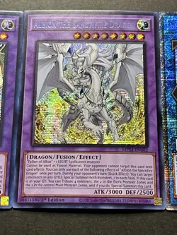 Albion The Sanctifire Dragon + Spirit With Eyes Of Blue + Mysterion | YuGiOh! - Image 5