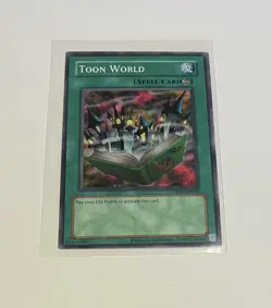 3x Yu-Gi-Oh! Toon World #RP01-EN066 Common (2024 Retro Pack) NM - Image 2