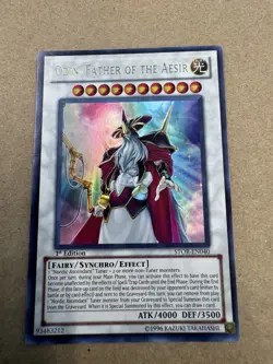 Yugioh Odin Father Of The Aesir STOR-EN040 Ultra Rare 1st Edition - Image 1