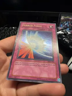 2002 Yu-Gi-Oh! Metal Raiders Mirror Force #MRD-138 - Image 2