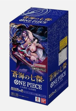 One Piece OP-14 Seven Heroes of the Blue Sea Booster Box [JP] - New & Sealed #6 - Image 1
