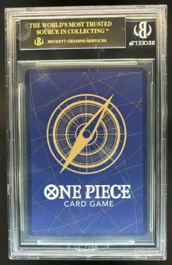 2023 One Piece Monkey D Luffy Oda Signature Anniversary JP BGS 10 Black Label - Image 2