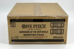 One Piece TCG OP-09 Emperors in the new world Booster Box Case Factory Sealed - Image 1