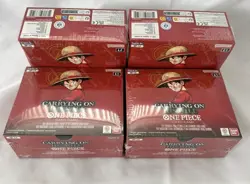 Lot of (4) One Piece OP-13 English Carrying On His Will Booster Boxes Sealed - Image 2