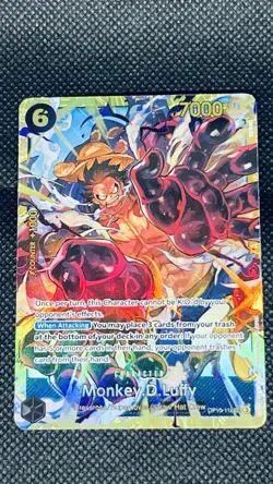 OP10-118 Monkey.D.Luffy SEC One Piece TCG Royal Blood - Image 1