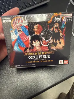 ONE PIECE EMPERORS of the NEW WORLD booster box 24 packs OP-09 English (sealed) - Image 1