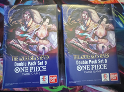 One Piece TCG: Double Pack Set 9 The Azure Sea's Seven - FACTORY SEALED! - Image 1