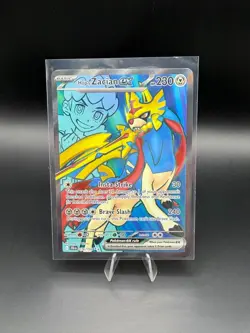 Pokemon TCG | Hop's Zacian ex 176/159 Sv09: Journey Together Holo Pack Fresh NM+ - Image 1