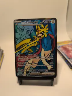 Pokemon Hop's Zacian ex 176/159 Sv09: Journey Together Holo NEW - Image 1