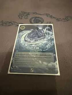 Disney Lorcana Let It Go Top Prize DLC Foil Promo NM - Image 1