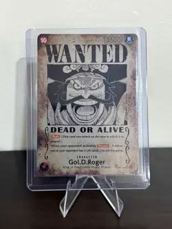 Bandai One Piece Card Game Gol.D.Roger OP09-118 (wanted) - Image 1