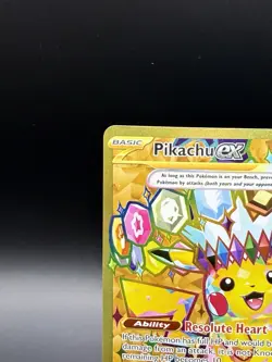 Pokemon Cards Pikachu ex 247/191 Surging Sparks Hyper Rare NM - Image 3