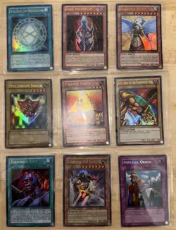 Yu-Gi-Oh! Trading Card Game Lot of 9 Holo Cards - Image 1
