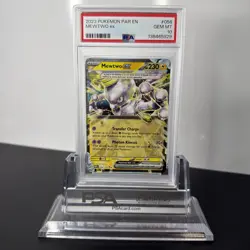 2023 Mewtwo ex 058/182 Pokemon Cards Holo PSA 10 Gem Mint (LOW POP) - Image 1