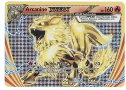 2016 Pokemon XY Black Star Promos Arcanine BREAK (Jumbo Card) #XY180 - Image 1