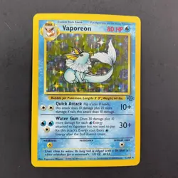 Pokemon TCG Vaporeon Jungle Set Holo Card 12/64 - Image 2