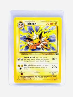 Jolteon 20/64 Non Holo Rare Jungle Pokemon Card LP - Image 1