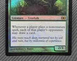 MTG FOIL Heartwood Storyteller- DAMAGED -Future Sight Magic Card # 127 - Image 4