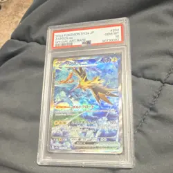 Zapdos ex 204/165 Sv2a: Pokemon Card 151 Special Art Rare Holo PSA 10 Japanese - Image 1