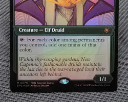 MTG FOIL Bloom Tender- DAMAGED -Special Guests Magic the Gathering Card # 079 - Image 4