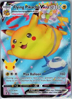 Flying Pikachu VMAX 007/025 Celebrations - Pokemon Card - NM - Image 1