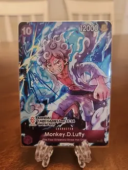 Monkey.D.Luffy P-041 Bandai Card Games Fest World Tour Promo Card - Image 1