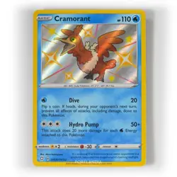 Pokemon - Cramorant - SV030/SV122 - SWSH Shining Fates - Shiny Vault Card - Image 1