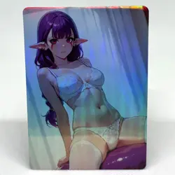 Solo Leveling Esil Radiru Goddess Anime Waifu ACG Foil Card - Image 1