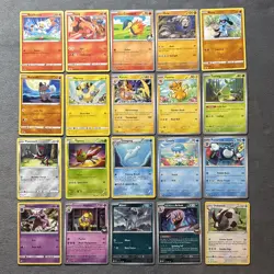 Pokemon Cards Lot Scorbunny Tepig Cyndaquil Yanma Quaxly Team Rocket Arbok +more - Image 1