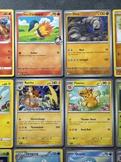 Pokemon Cards Lot Scorbunny Tepig Cyndaquil Yanma Quaxly Team Rocket Arbok +more - Image 3