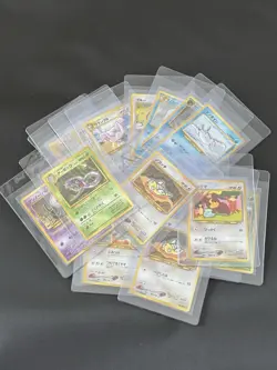 1996 Pokemon Japanese Pocket Monsters Nintendo Card Lot - Image 1