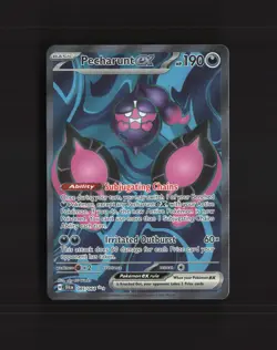 Pecharunt ex 085/064 Shrouded Fable Full Art Ultra Rare Holo Pokemon Card NM - Image 1