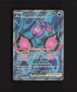 Pecharunt ex 085/064 Shrouded Fable Full Art Ultra Rare Holo Pokemon Card NM - Image 1