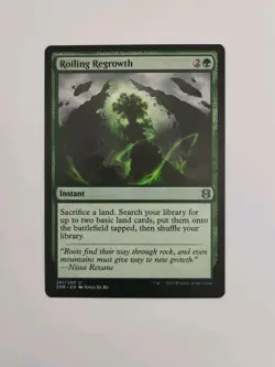 MTG Rolling Regrowth Card 2020 Magic The Gathering - Image 1