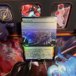 MTG Magic The Gathering Avatar Extended Art Foil Ba Sing Se - Image 1