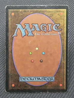 MTG City of Brass- DAMAGED/INKED -Chronicles Magic the Gathering Card # 112 - Image 2