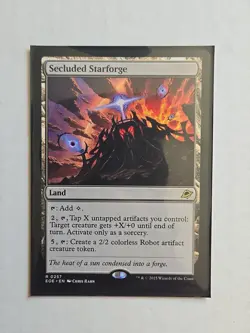Secluded Starforge - Edge of Eternities - NM - MTG Magic - Rare - Land - Image 1