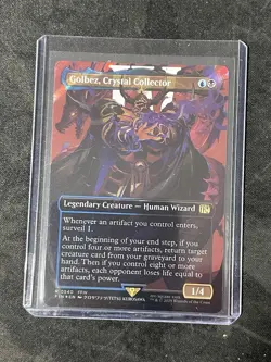 Golbez, Crystal Collector (Borderless) (Surge Foil) Final Fantasy Foil - Image 1