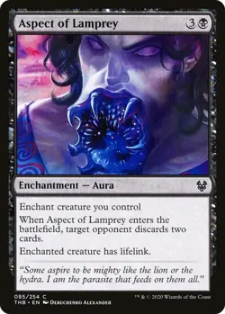 MTG Aspect of Lamprey - Theros Beyond Death (THB) NM #85 - Image 1
