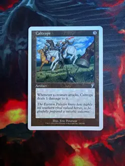 [MTG] Caltrops - 7th Edition - NM - Image 1