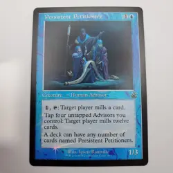 1x Persistent Petitioners, Retro Frame Foil, Ravnica Remastered, Magic MTG - Image 1