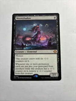 Moonshadow - Lorwyn Eclipsed MTG Plus Bonus Rare!!! - Image 1