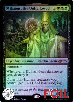MTG Mikaeus, the Unhallowed (490) | NM Foil | Secret Lair Livia Prima {SLD} - Image 1